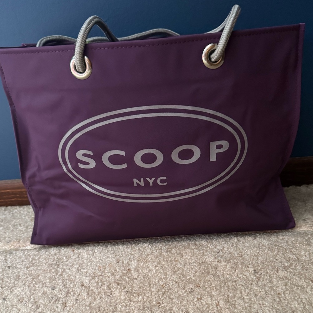Scoop shopping bag
